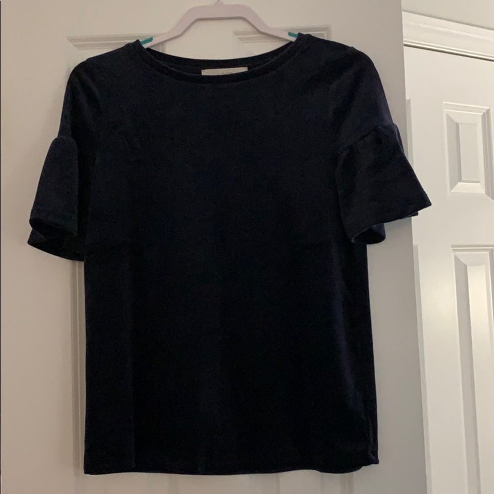 Loft velvet/velour top